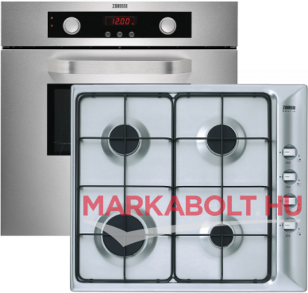 Zanussi ZGL 646 ITX sütő és főzőlap szett 